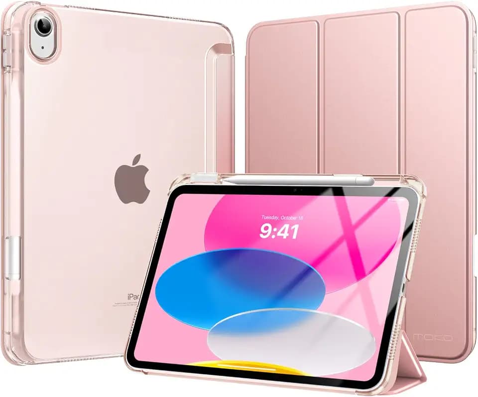 MoKo für iPad (A16) 11. Generation Hülle 11 Zoll 2025 mit Stifthalter