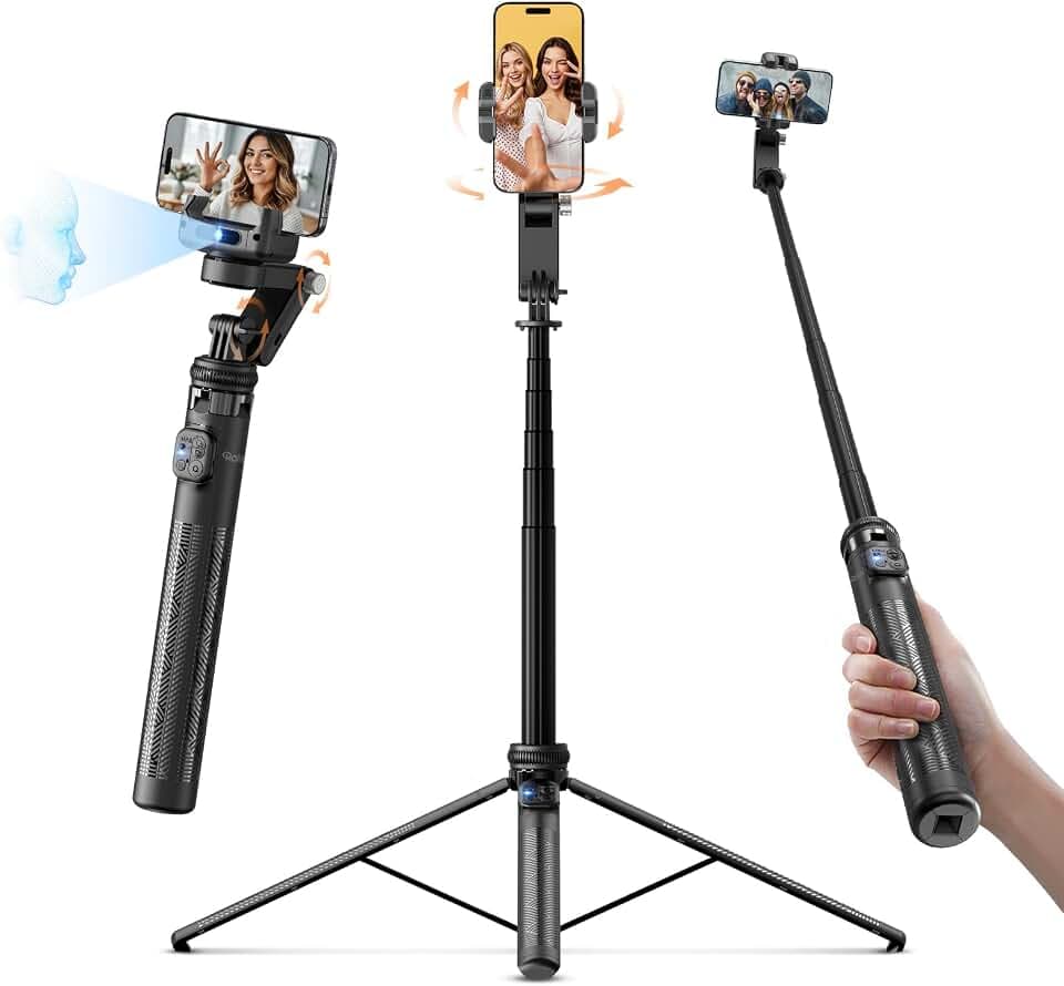 Rollei Easy Creator Smartphone Gimbal Stativ mit Automatische Verfolgung