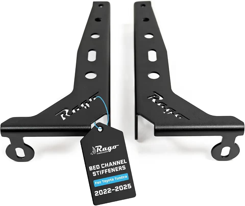 Rago Bed Channel Support Kit for 2022-2026 Toyota Tundra Structural Steel