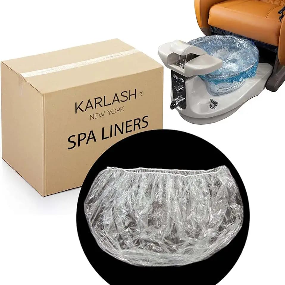 PandaSpa by Karlash Ultra Premium Spa Disposable Liners One Size Fits most Pedicure Spa 500pcs