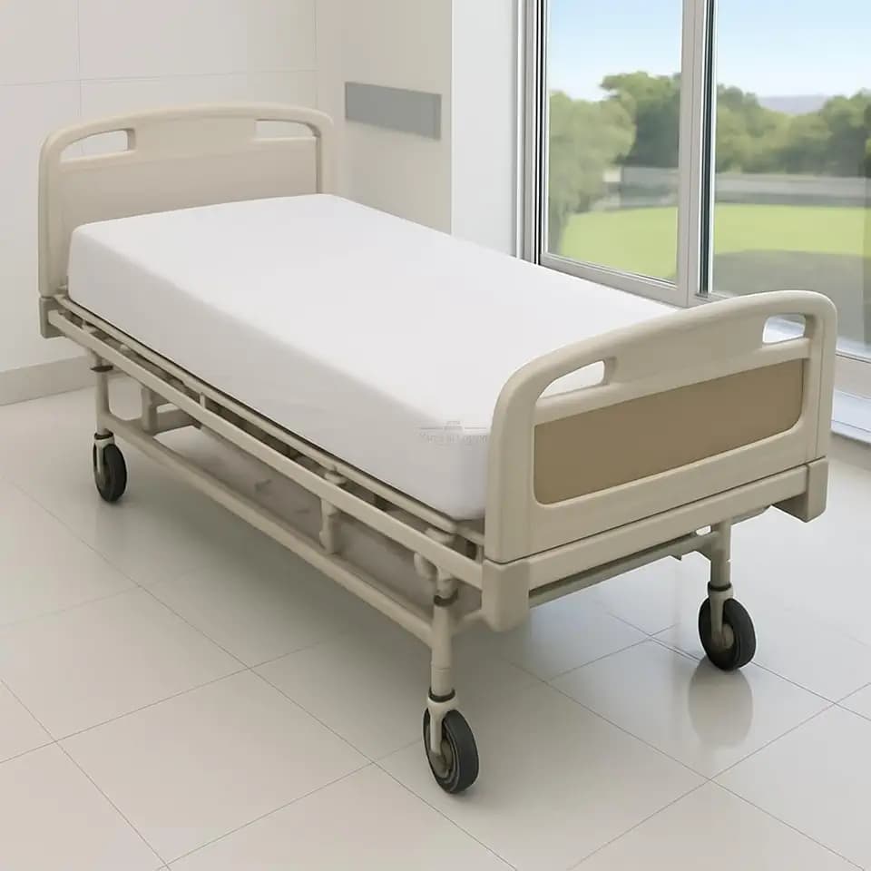 4 Pack Microfiber Fitted Hospital Bed Sheets (White, 36" x 84" x 12")