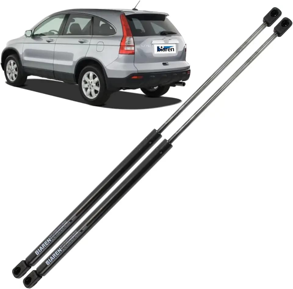 2 x Heckklappen-Gasdruckfedern für Honda CR-V MK3 (2006–2011) Lift Support System 510 (N) 626 mm 74820SWAA01 74820-SWA-A01 74820SWAA012