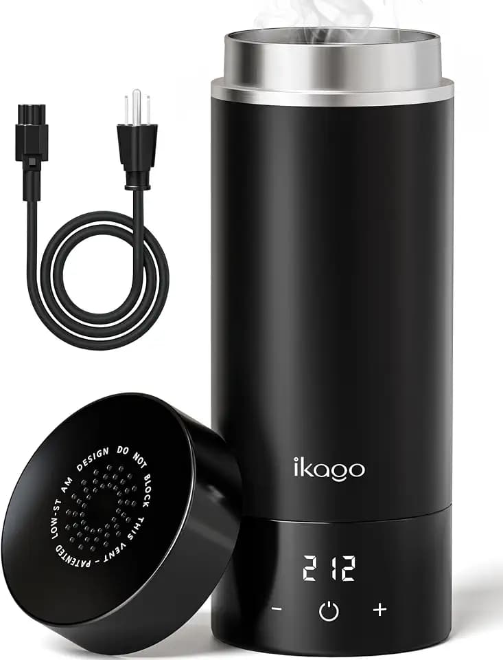 Portable Electric Kettle 15oz, 1°F Precise Temp Control, UL Certified