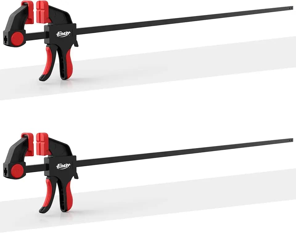 36" Bar Clamps, One-Handed Clamp/Spreader, 170lbs Load Limit, 2PCS