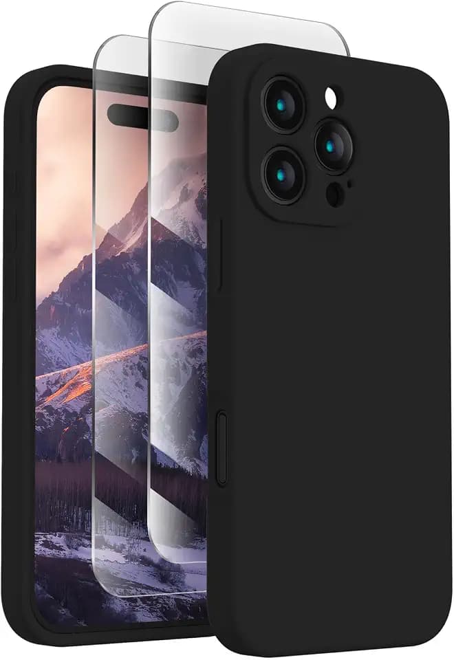 FireNova Designed for iPhone 16 Pro Max Case, 6.9", Black