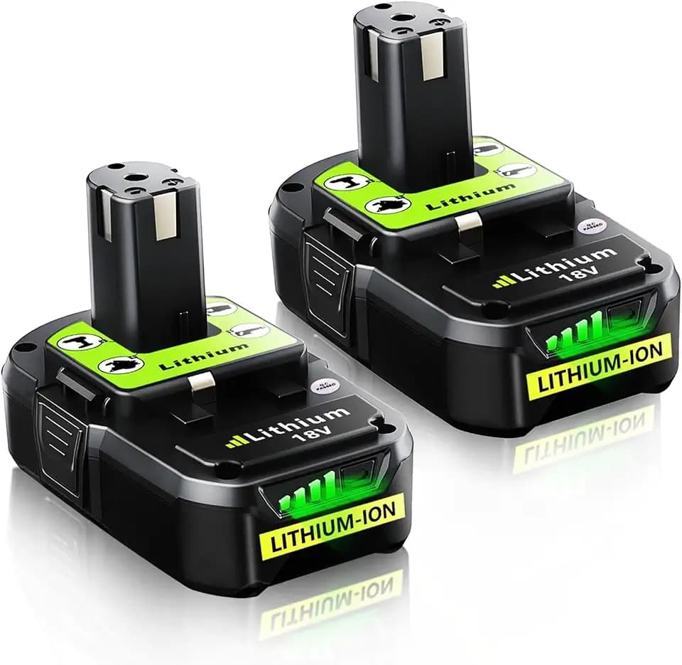 Totoplus 18V Battery Replacements 4.0Ah Compatible with Ryobi 18v Power Tools