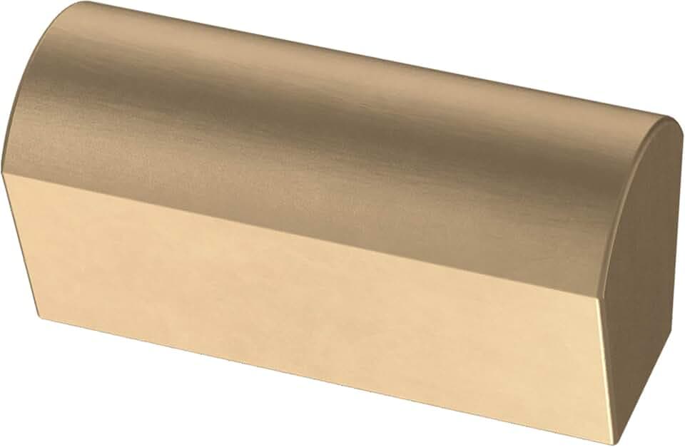 Franklin Brass Modern Arch (5-Pack) Cabinet Knobs | Champagne Bronze Handles for Dresser Furniture Drawers/Kitchen/Door/Bathroom | 1-1/2" P43969K-CZ-CP