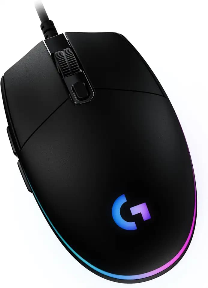 Logitech G203 Gaming-Maus mit anpassbarer LIGHTSYNC RGB-Beleuchtung