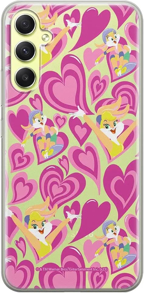 ERT GROUP Handyhülle für Samsung A34 5G Original und offiziell Lizenziertes Looney Tunes Muster Lola 010 optimal an die Form des Handy angepasst, teilweise transparent