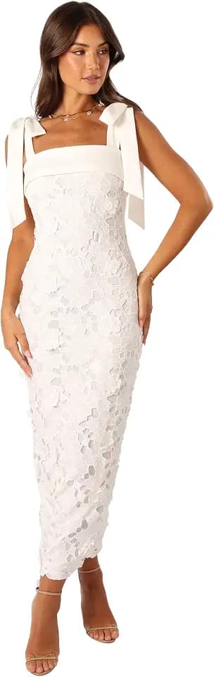 Petal & Pup Women's Emersyn Midi Lace Dress