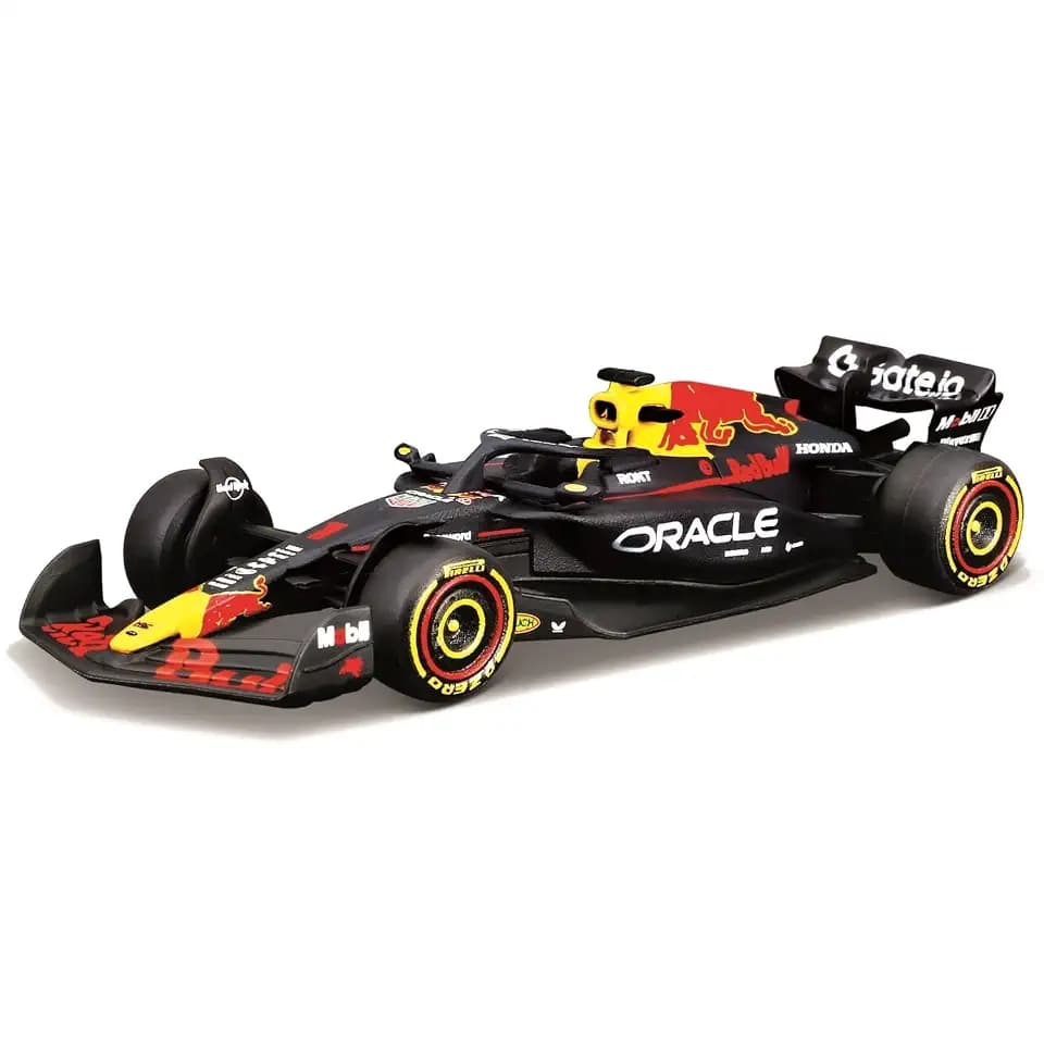 Bburago 1:64 Scale Race Formula Red Bull RB21 (2025) Diecast Vehicle, Verstappen #1
