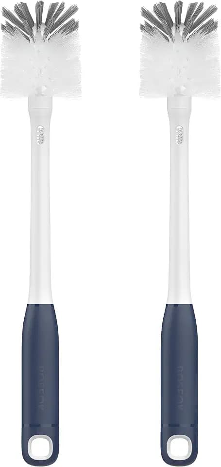 ROSEOK 2 in 1 Bottle Brush with Straw Cleaner Brush, Water Bottle Brush