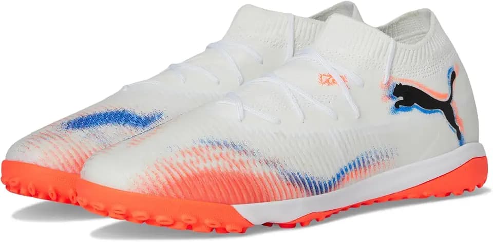 PUMA Mens Future 8 Match Turf Soccer Cleats - White