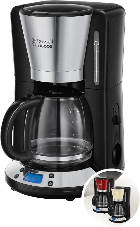 Russell Hobbs Filterkaffeemaschine Victory, Edelstahl, 1,25 l, 10 Tassen