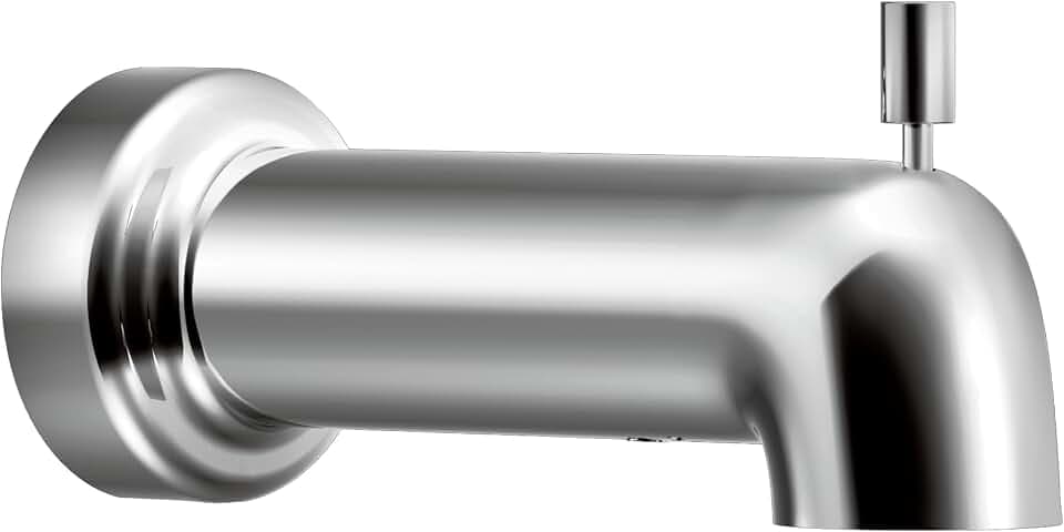 Moen Diverter Spout, Chrome, 3890
