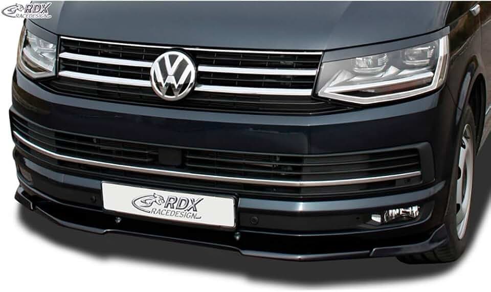 RDX Frontspoiler VARIO-X VW T6 2015+ (für werkseitig lackierte und unlackierte Stoßstange), Unlackiert