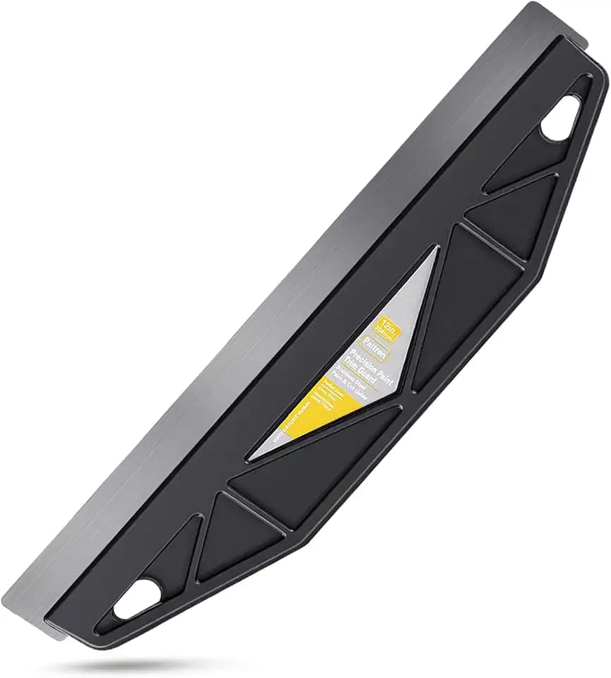 12-Inch Paint Edger & Trim Guard, Stainless Steel Straight Edge Tool