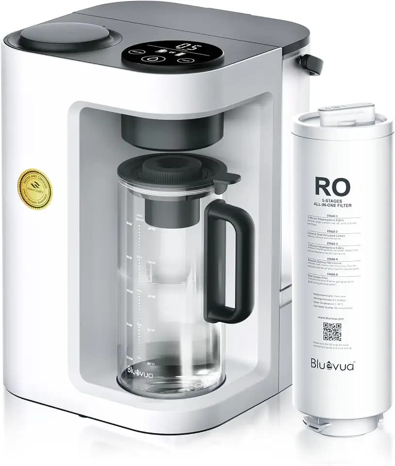 Bluevua RO100ROPOT-Lite Countertop Reverse Osmosis Water Filter