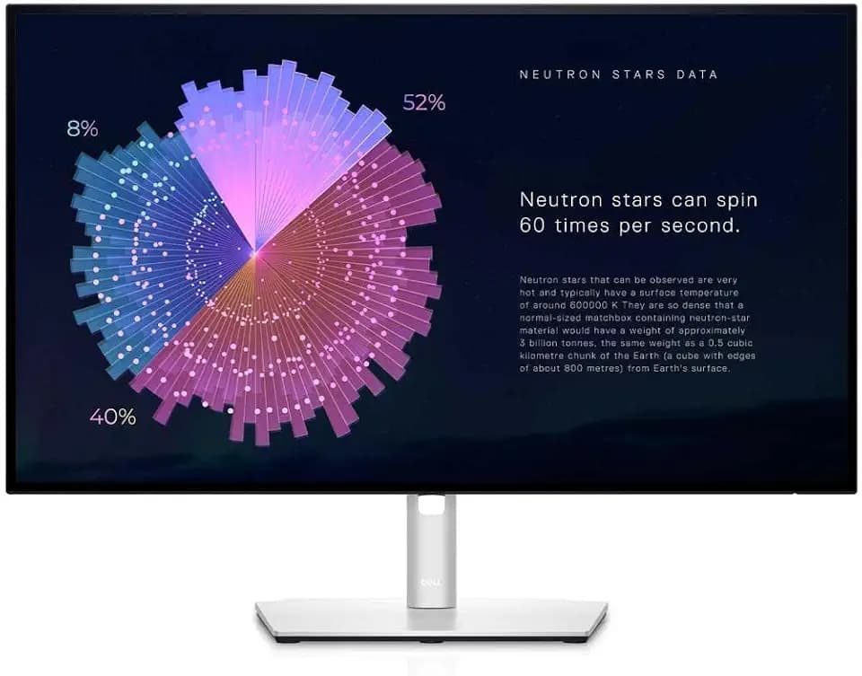 Dell UltraSharp U2722DE Office Monitor - IPS, QHD, USB-C