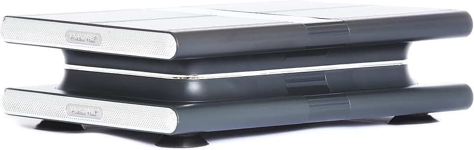 VX-Power Butterfly Legs - Vertical Vibration Plate - Home Vibration Platform for Improved Circulation & Wellness - Leg Training Equipment and Exerciser
