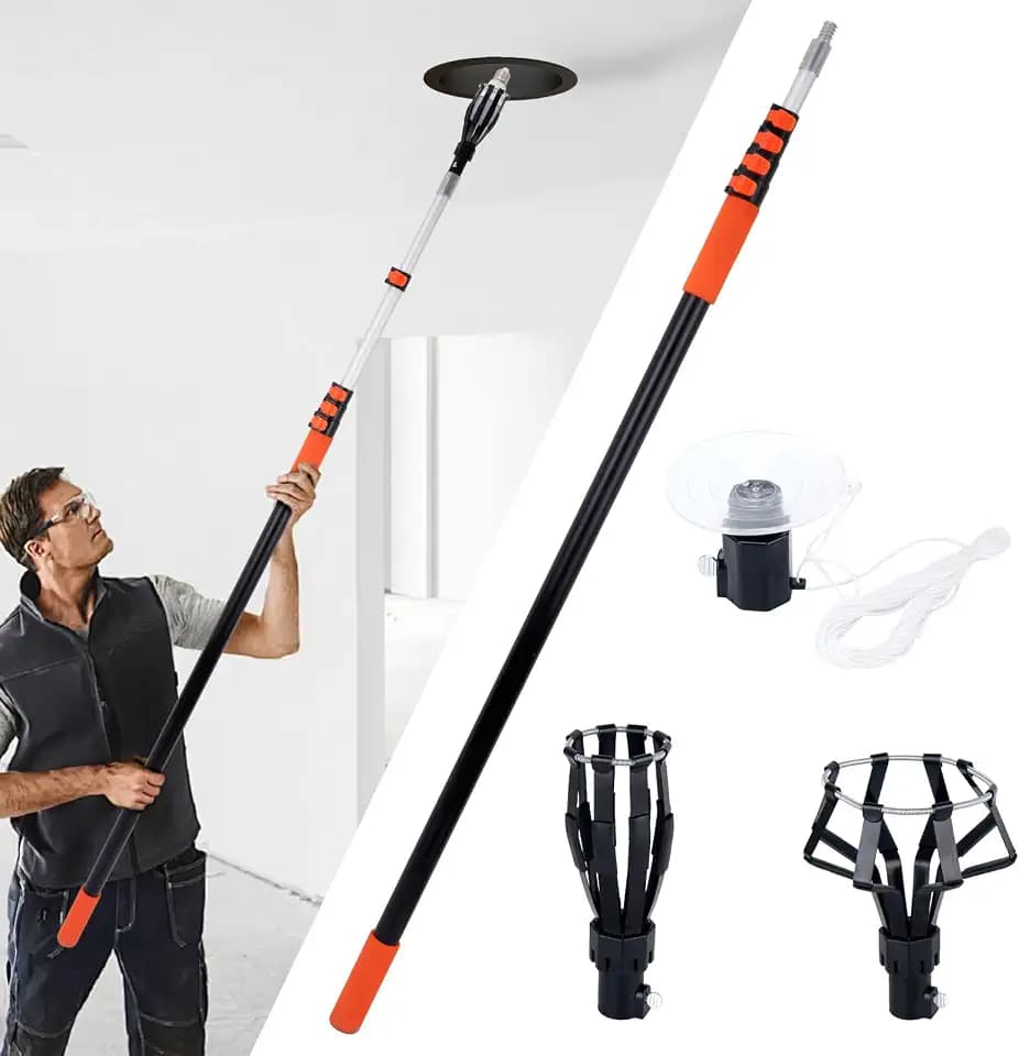 26FT Reach Light Bulb Changer for High Ceilings,LightBulb Changer 5-20FT