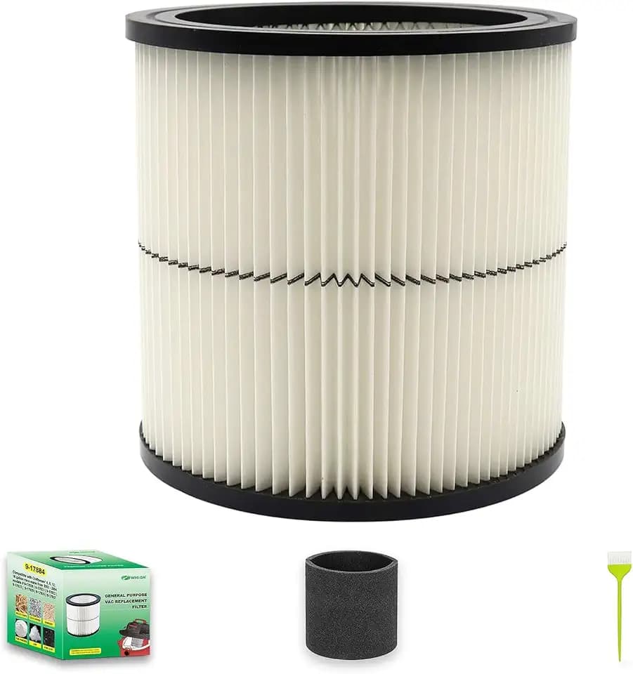 17884 Replacement Filter for Craftsman 6 8 12 16 Gallon Wet/Dry Vacuums