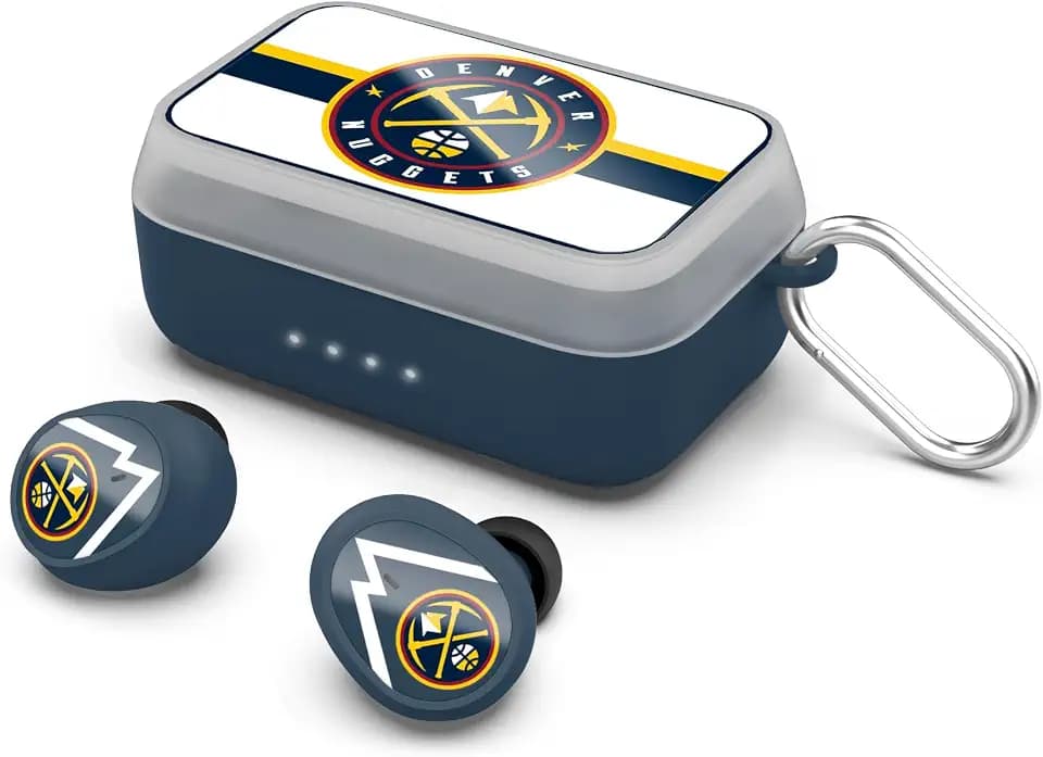 SOAR NBA Wireless Sport Earbuds: Comfortable Fit & Convenient Charging