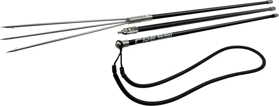 Cressi Pole Spear for Spearfishing - Fiberglass Made, Light & Strong - FG Designed in Italy by Cressi
