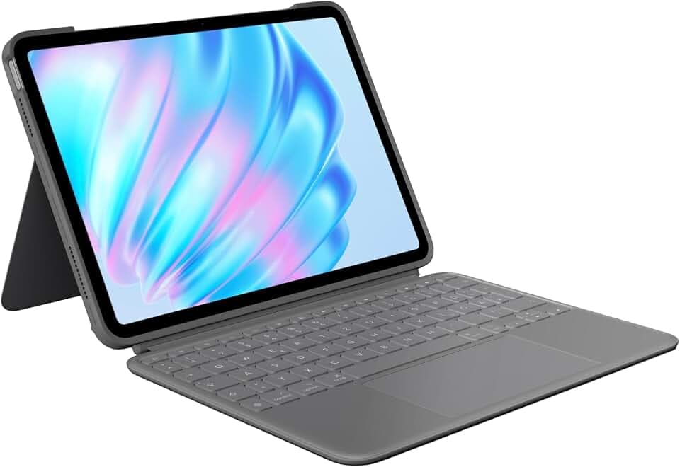 Logitech Combo Touch Tastatur-Case für iPad Air 11 Zoll (M2, M3 und M4)