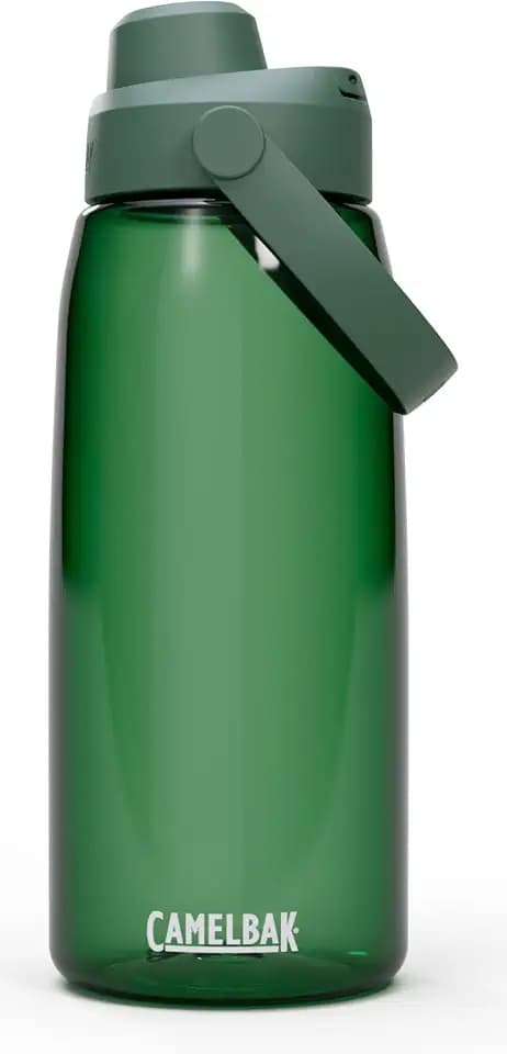 CamelBak Thrive Chug Water Bottle, High Flow Lid Design for Quick Everyday Hydration and Active Use, 32oz, Forest Green