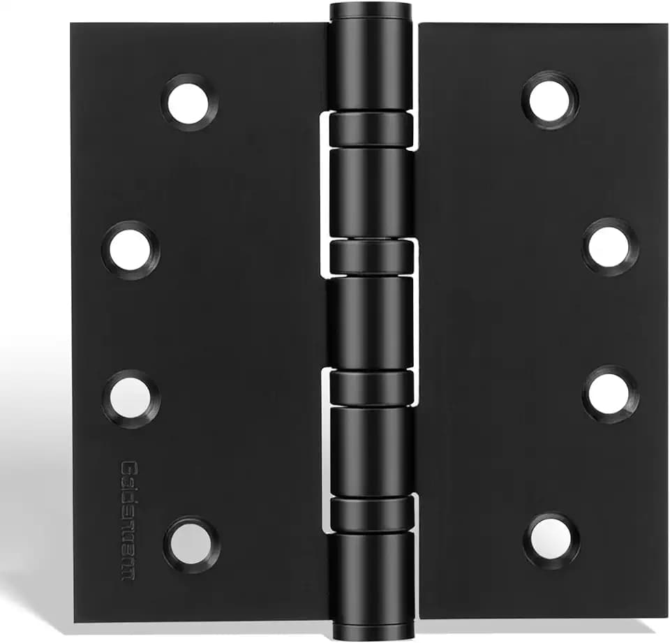 Goldenwarm 6 Pack 4 x 4 Inch Ball Bearing Door Hinges with Square Corners