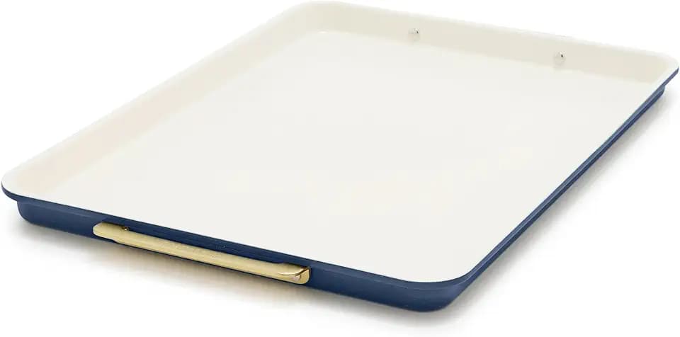 GreenPan Bakeware 13" x 18" Ceramic Nonstick Half Sheet Pan, Oxford Blue