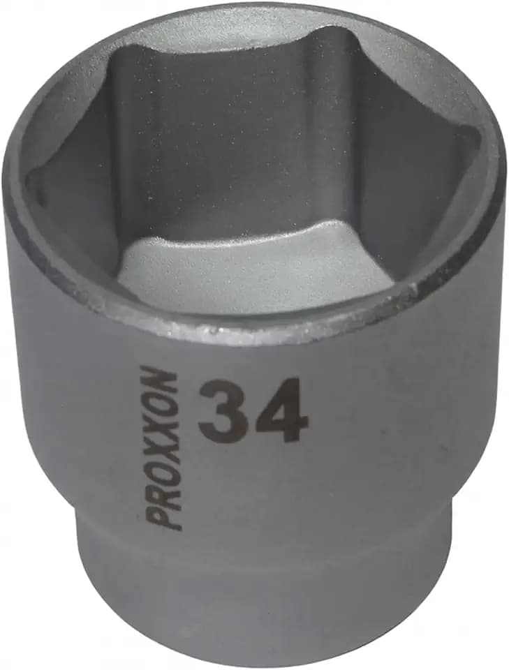 PROXXON 23431 Steckschlüsseleinsatz/Nuss 34mm Antrieb 12,5mm (1/2') Innenvierkant