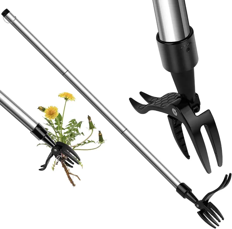 OFFCUP Unkrautstecher, Stand Up Weeder 100cm, Unkrautjäter