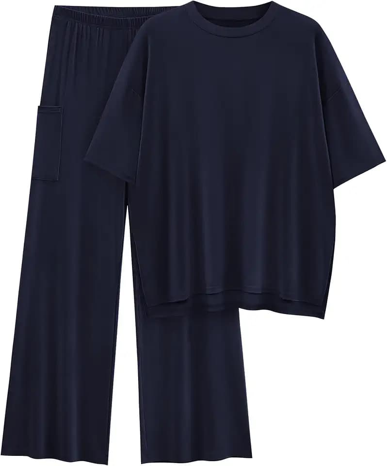 KIRUNDO 2 Piece Lounge Sets for Women Airport Travel Outfit