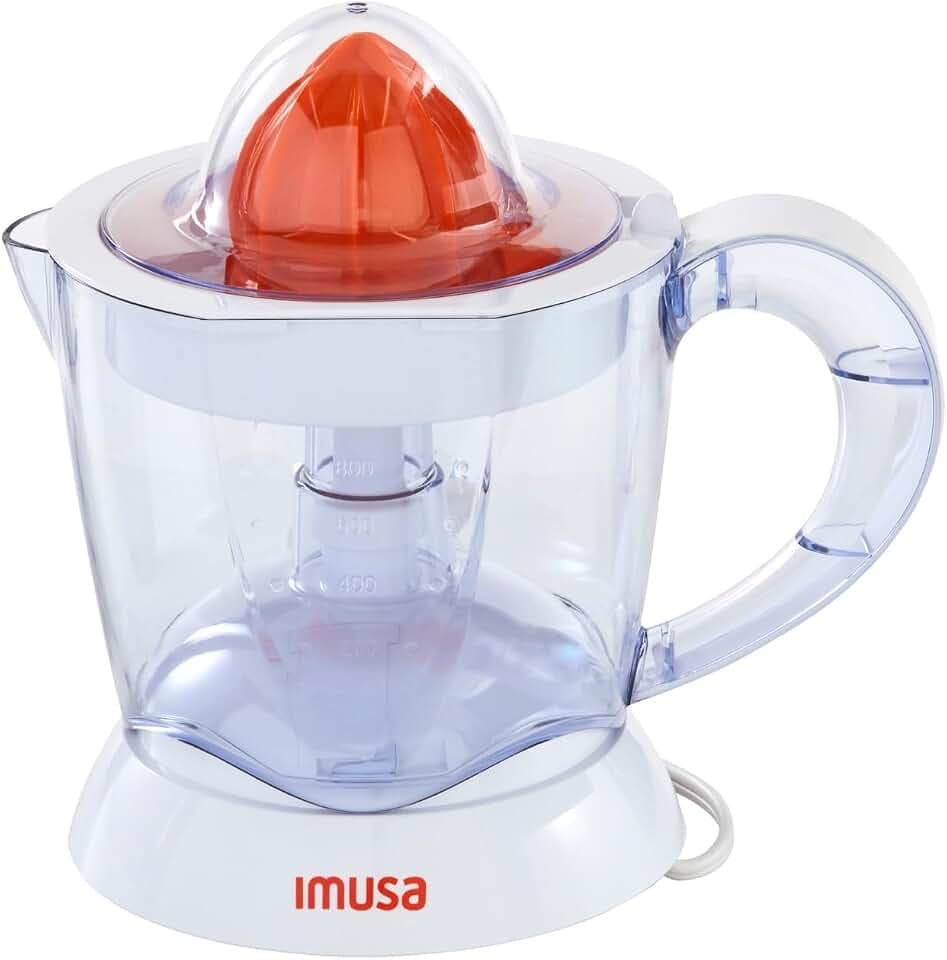 IMUSA 34 Oz Electric Citrus Juicer, White