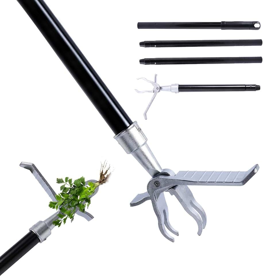 Yocada Weed Puller Tool Stand Up Weed Remover Tool 62.59"