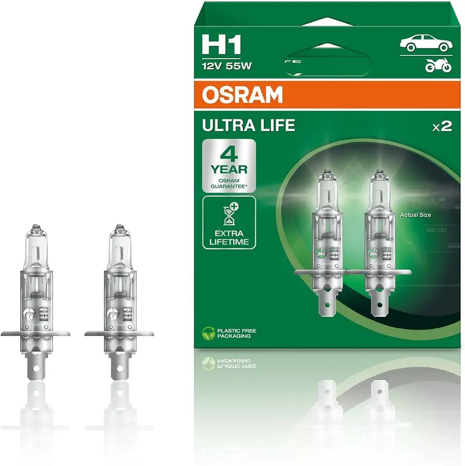 Osram H1 Ultra Life 64150-ULT 12V 55W P14 5s (pair)