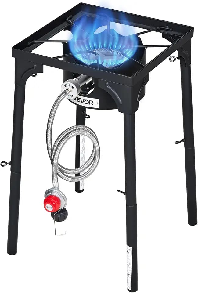 VEVOR Outdoor Propane Gas Stove, Propane LPG Gas Camping Stove,