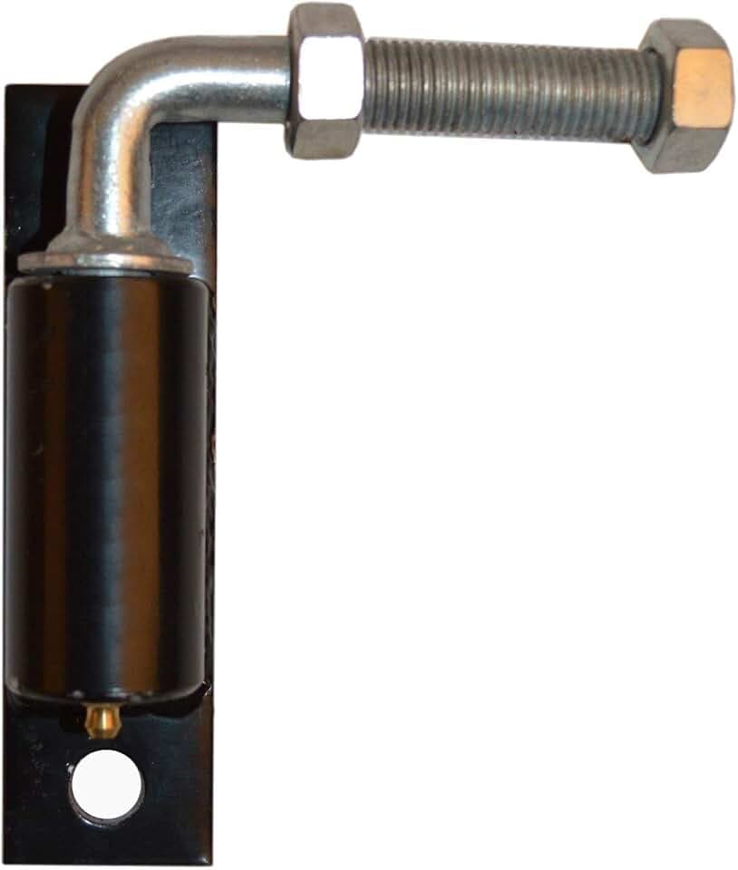 ALEKO Small J-Bolt Hinge for Doors and Driveway Gates - 1/2 Inch - LM113