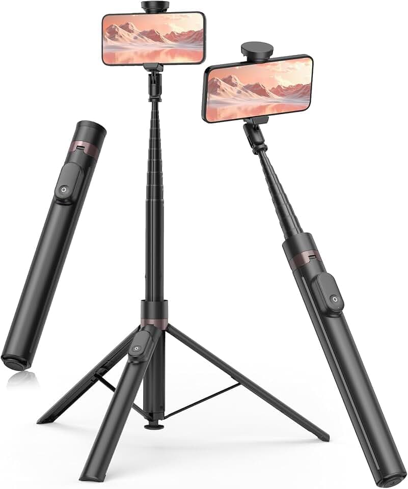 TONEOF 168cm Magnetisches Selfie Stick Handy Stativ&Stativ für Smartphone