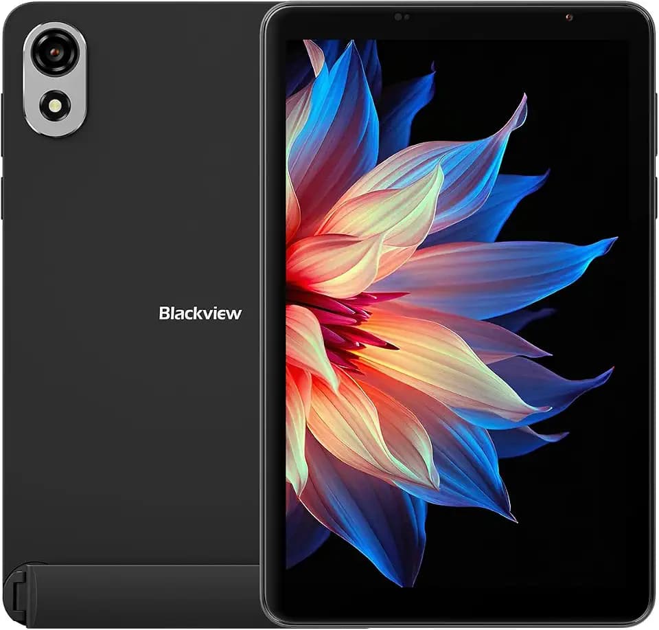 Blackview ZENO 1, 8″ HD 90 Hz Display, 18 GB RAM + 256 GB (erweiterbar bis 2 TB), 6000 mAh Akku, 8+8MP Kamera, GPS, Wi-Fi & 4G/ Dual SIM, 2 Jahre Garantie, Felsenschwarz