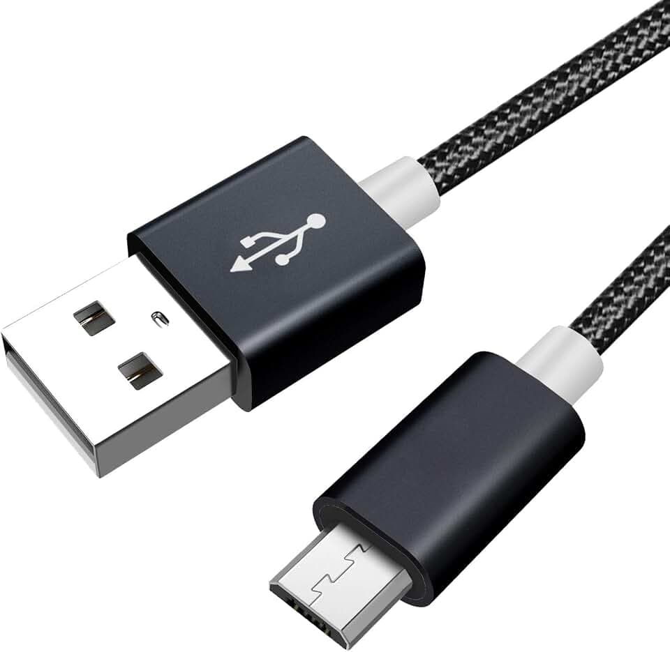 -USB-Ladekabel für Corsair Gaming Void RGB Elite Wireless Premium Gaming Headset Micro USB Kabel (1,5 m schwarz)