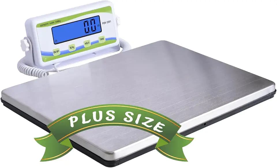 Extra Wide Medical Physician Scale, 440 lb Capacity, High-Accuracy Display