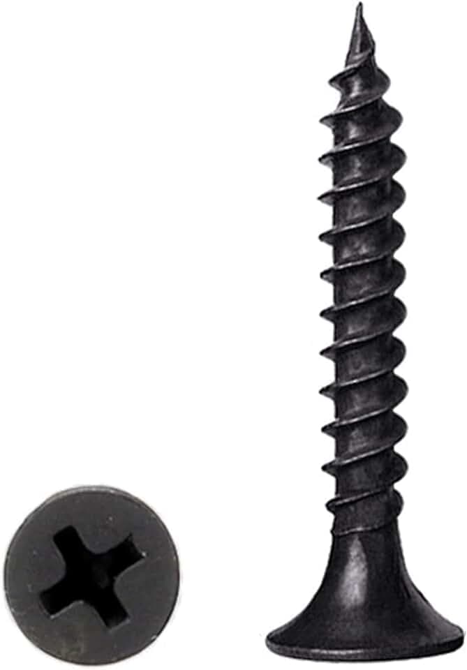 #6 x 1-1/4" Flat Head Self-Tapping Wood Screws for Drawer Slides(350PCS)