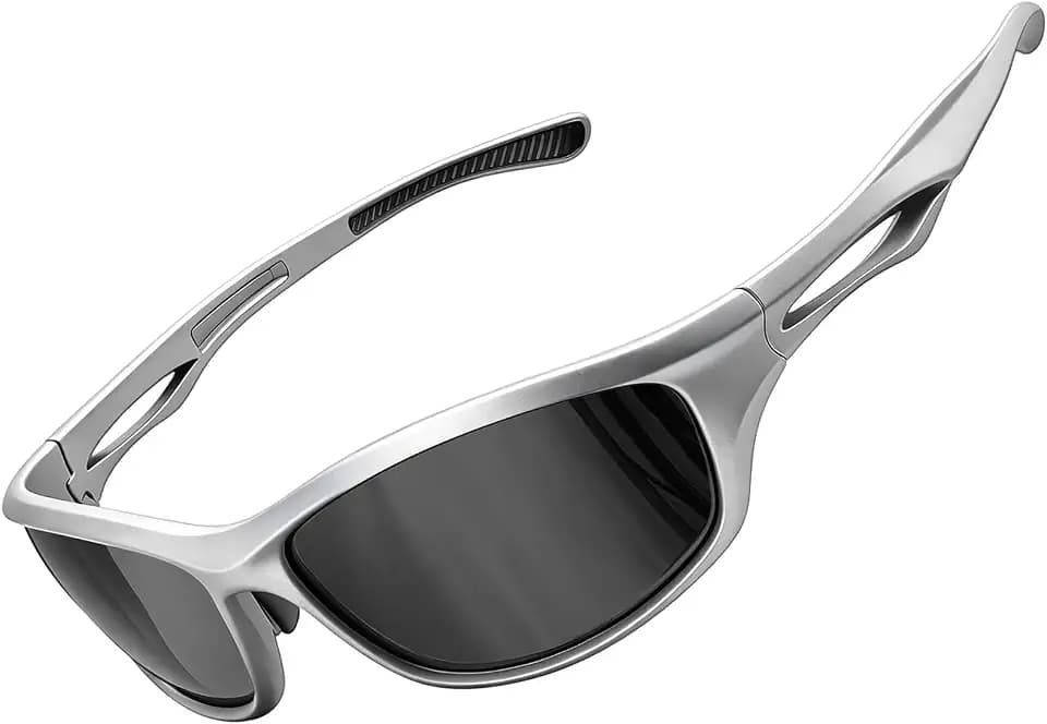 Joopin Wrap Around Sports Sunglasses Polarized UV400 Protection Women Men