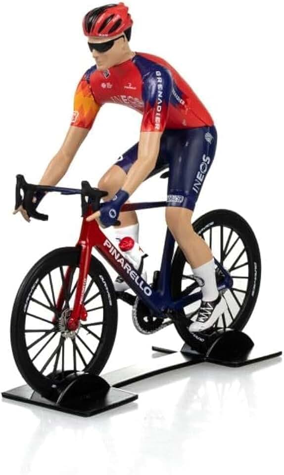 OPO 10 Radfahrer Tom Pidcock kompatibel mit INEOS-Grenadier Tour de France 2023 – SOLIDO 1/18 Figur – TDF19