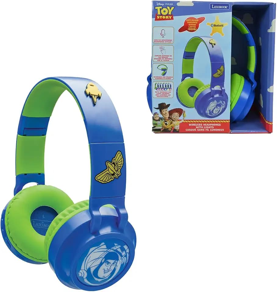 Lexibook, Toy Story, Bluetooth-Kopfhörer, blau, HPBT015TSLXB