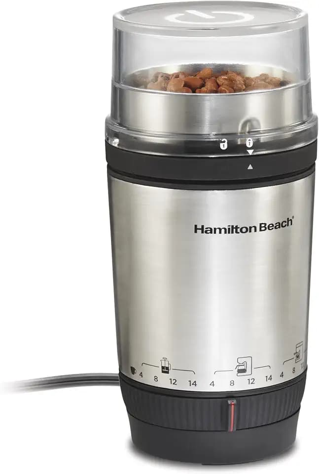 Hamilton Beach Custom Grind Electric Coffee Grinder For Up To 14 Cups
