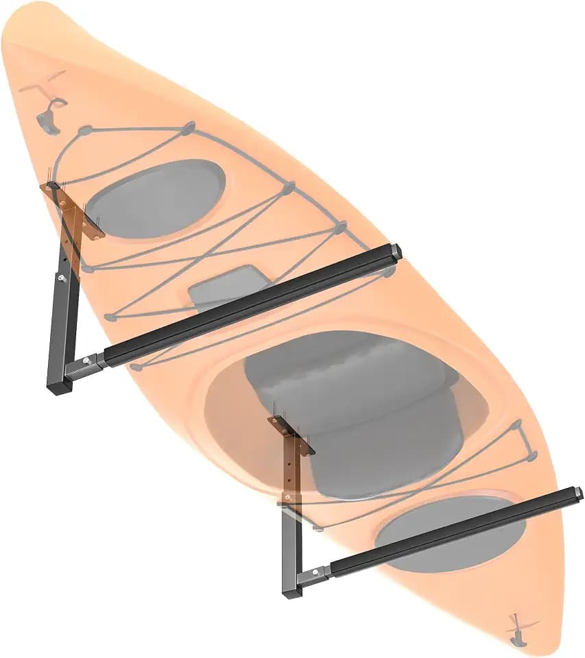 TORACK Heavy-Duty Ceiling Kayak Rack for Garage, Ceiling Kayak/Board Hanger